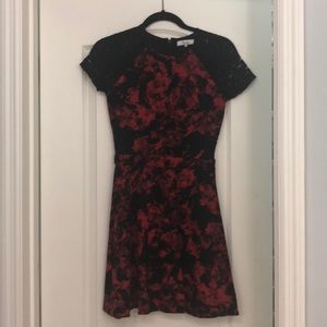Black and red Parker dress